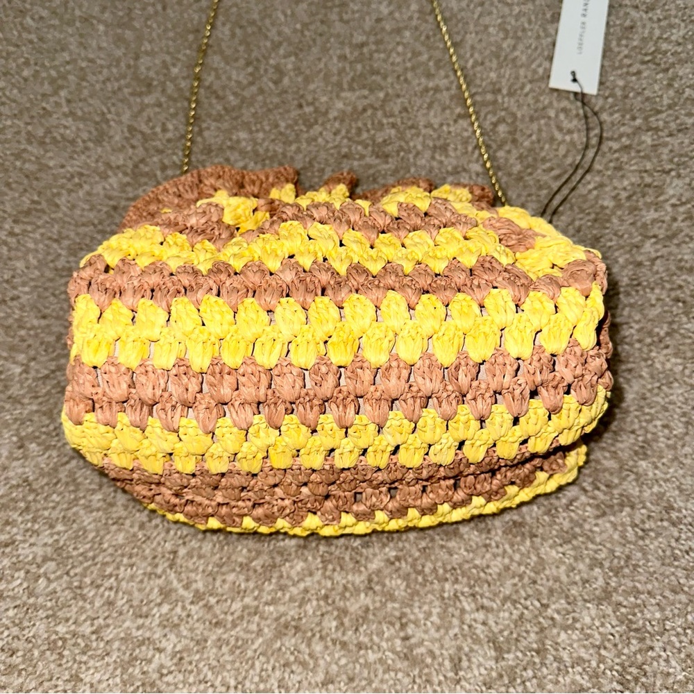 LOEFFLER RANDALL Raffia Clutch - Picture 6 of 10